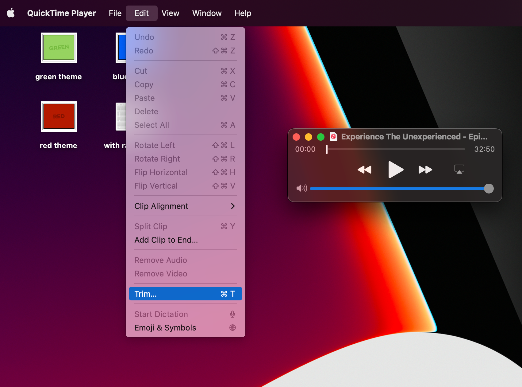 How to trim mp3 audio files on MacOS. It's free!